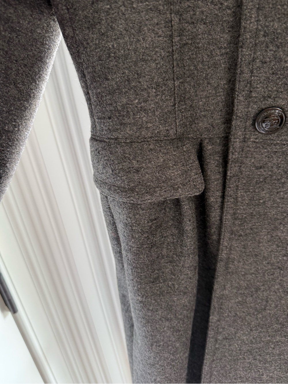 NWOT Burberry Wool Coat - Picture 4 of 10